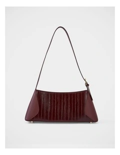 Haven Leather Shoulder Bag in Wine