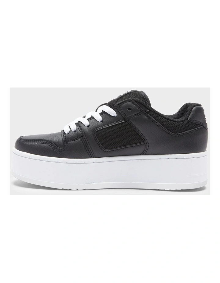 Manteca 4 Platform Shoes in Black/White image 3