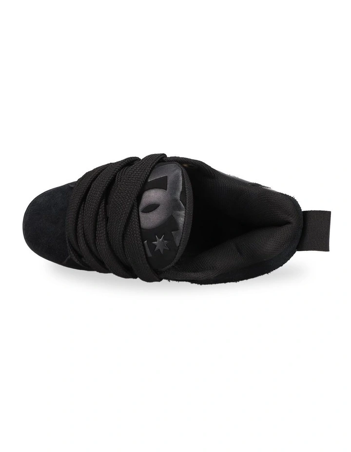 Court Graffik Puff Sneakers in Black image 6