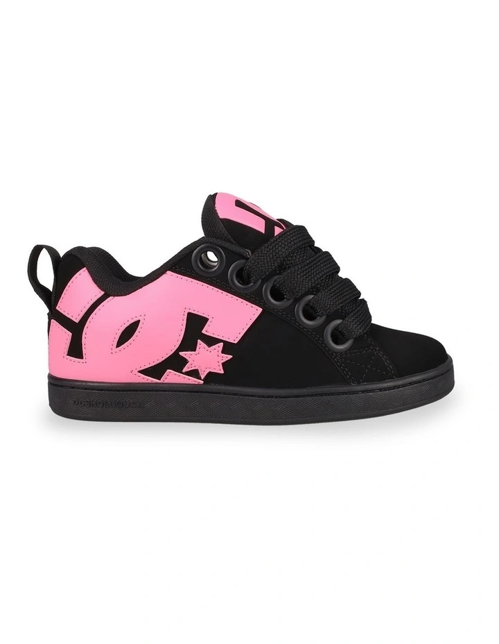 Court Graffik Puff Sneakers in Black image 1