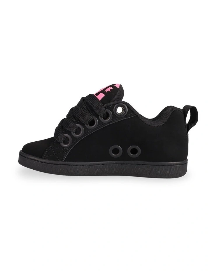 Court Graffik Puff Sneakers in Black image 3