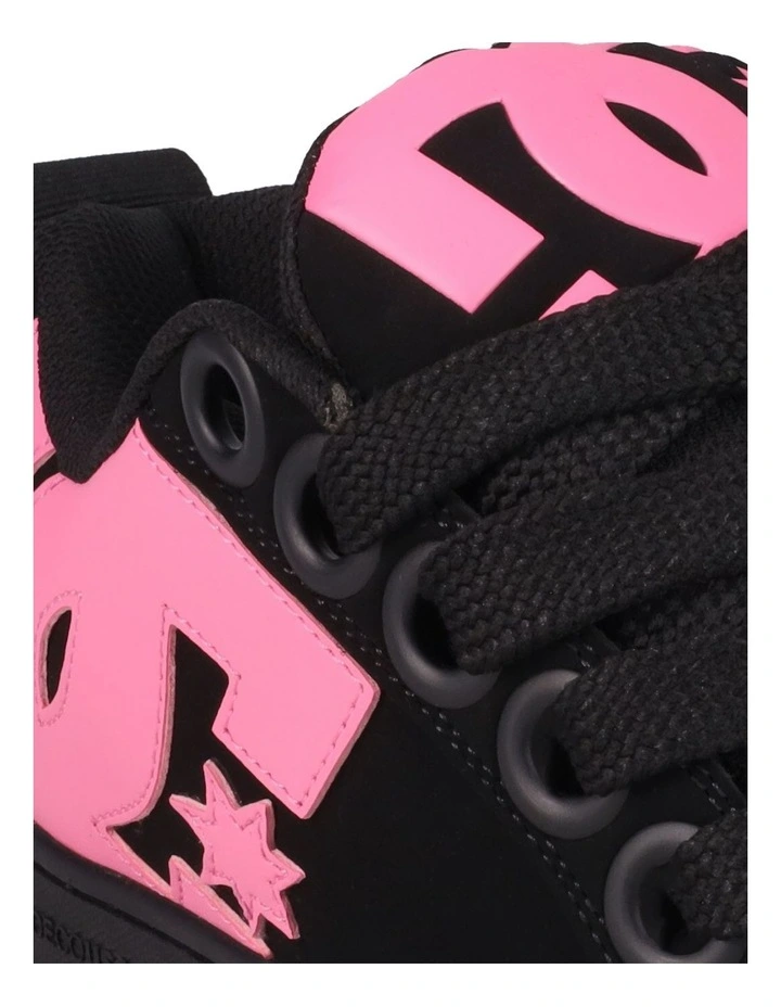 Court Graffik Puff Sneakers in Black image 4