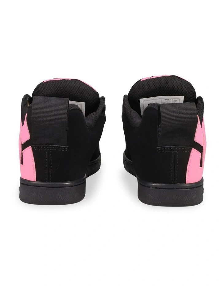 Court Graffik Puff Sneakers in Black image 5