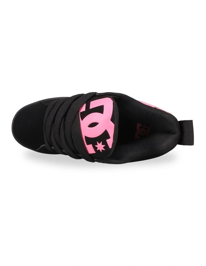 Court Graffik Puff Sneakers in Black image 6