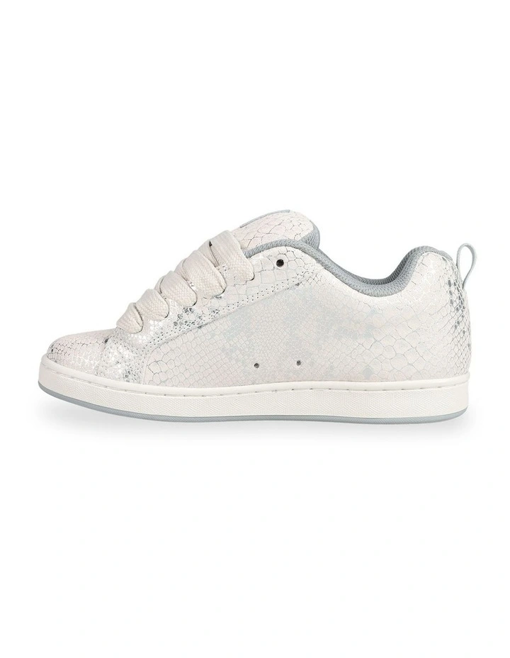 Court Graffik Skate Shoes In Grey image 2