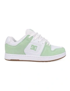 Manteca 4 Skate Shoes in White/Mint/Gum