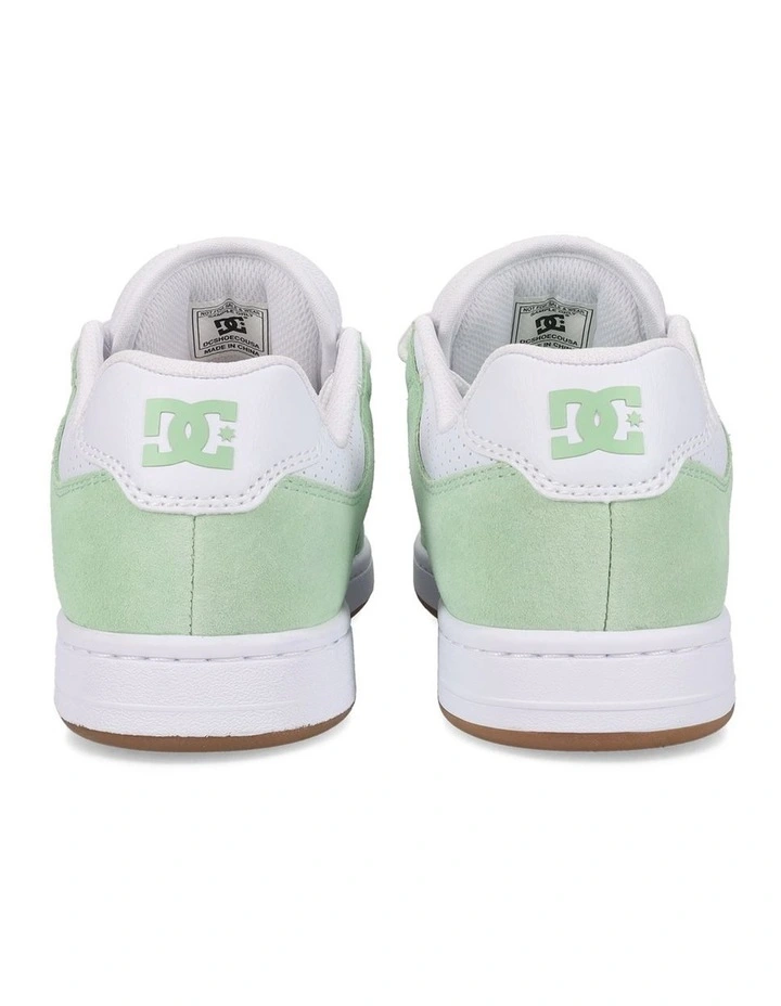 Manteca 4 Skate Shoes in White/Mint/Gum image 5