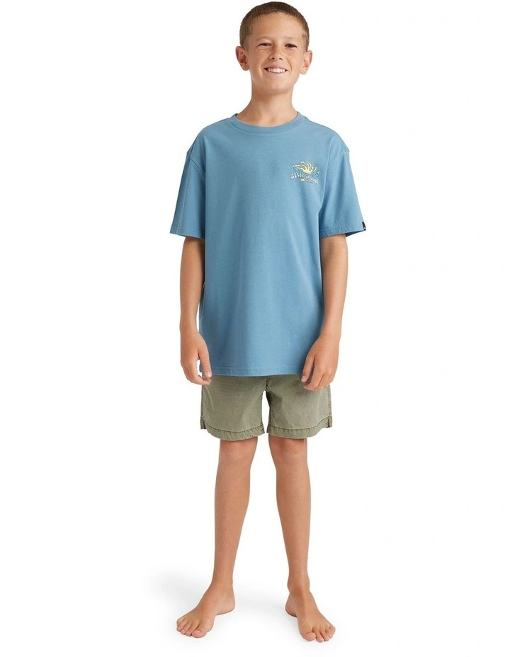 Spin Cycle Oversized T-shirt in Blue image 5