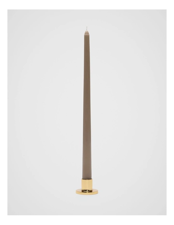 Jude Single Candle Holder in Gold image 1
