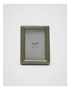 Sage Small Photo Frame in Olive Leaf