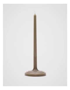 Ovi Single Taper Candle in Rye