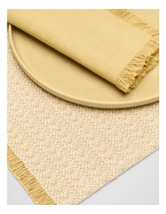 Avery Placemat Set of 4 in Honey