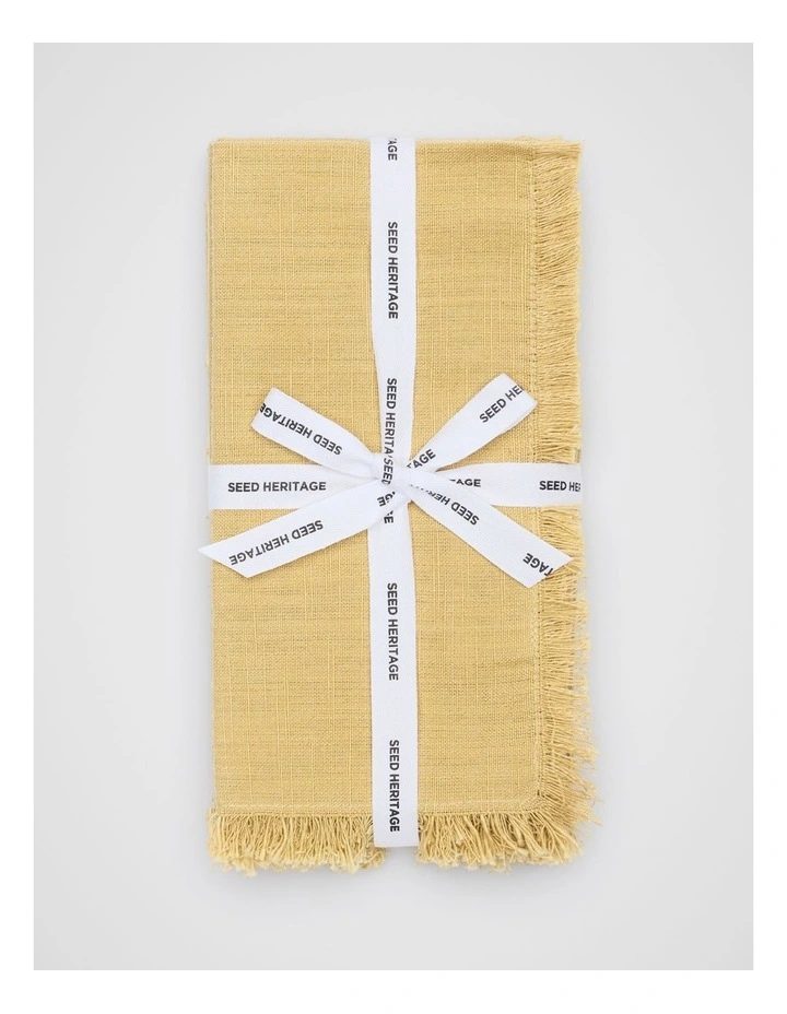 Avery Napkin Set of 4 in Honey image 3