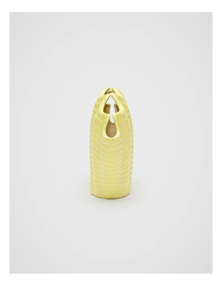 Shell Vase in Lemongrass image 2