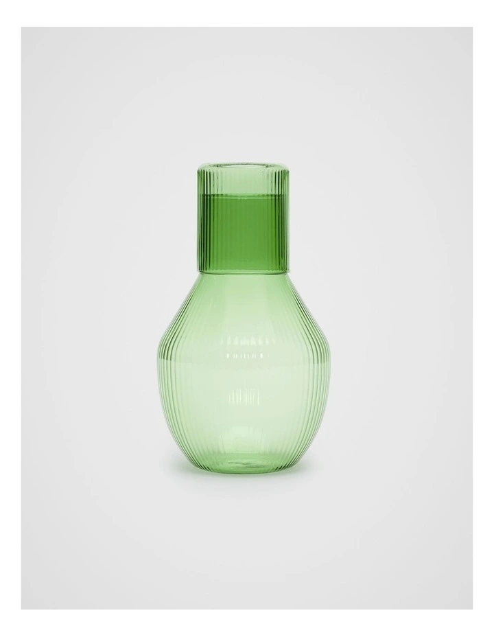 Selene Carafe Set in Green Apple image 1