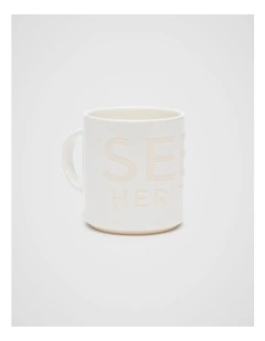Seed Logo Mug in Cloud Cream