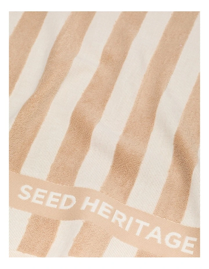 Seed Logo Tea Towel in Ecru image 2
