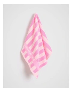 Seed Logo Tea Towel in Fairy Floss