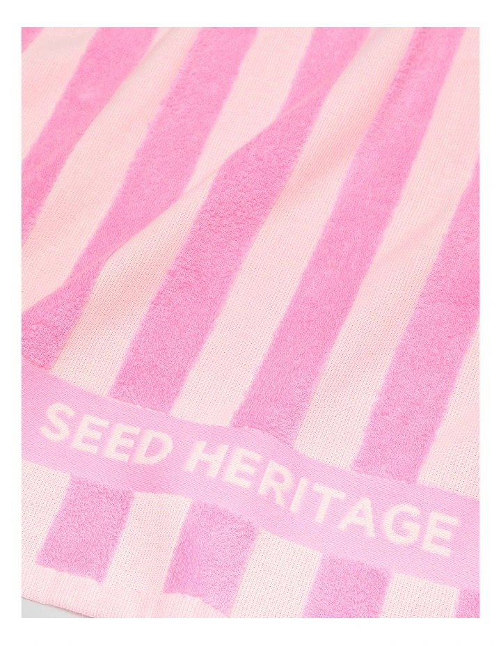 Seed Logo Tea Towel in Fairy Floss image 2