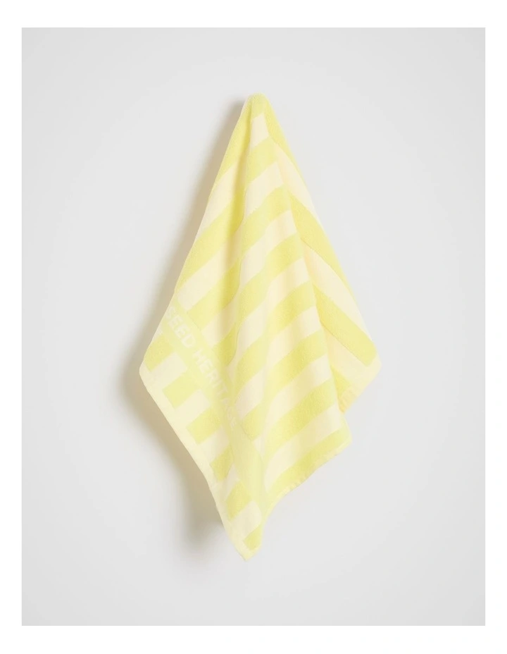 Seed Logo Tea Towel in Lemongrass image 1