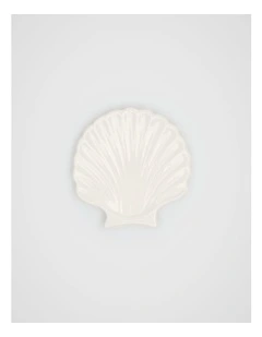 Shell Mini Dish in Cloud Cream