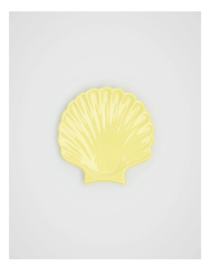 Shell Mini Dish in Lemongrass image 1