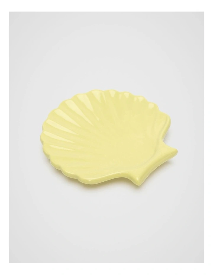 Shell Mini Dish in Lemongrass image 2