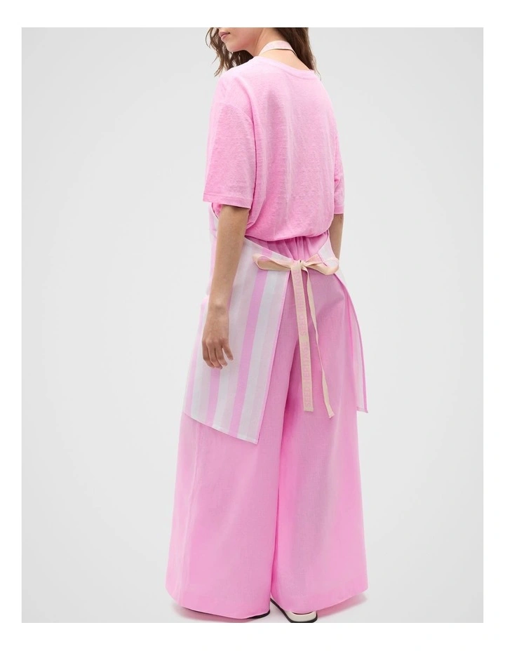 Alyra Stripe Adult Apron in Fairy Floss image 2