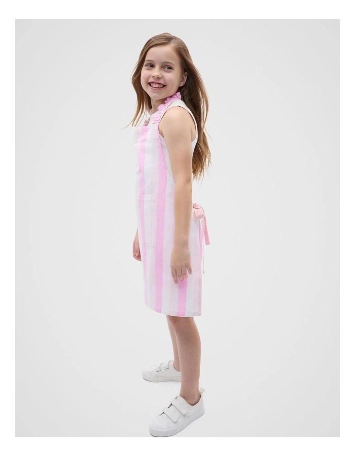 Alyra Stripe Child Apron in Fairy Floss image 3