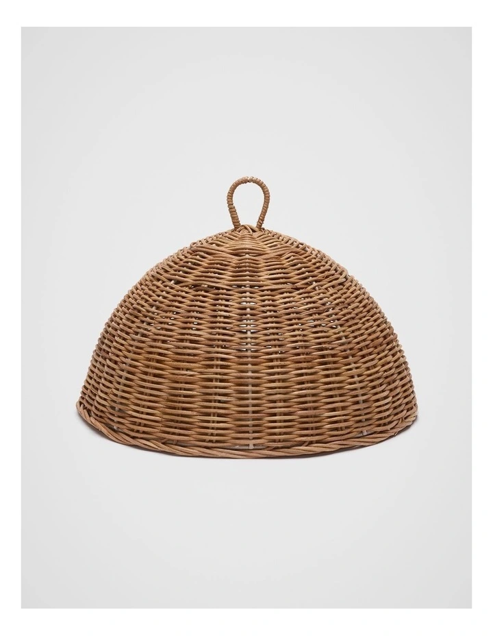Tavi Rattan Cloche in Natural image 1