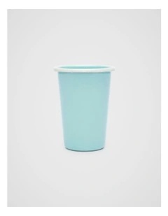 Loretta Enamel Tumbler in Skyway