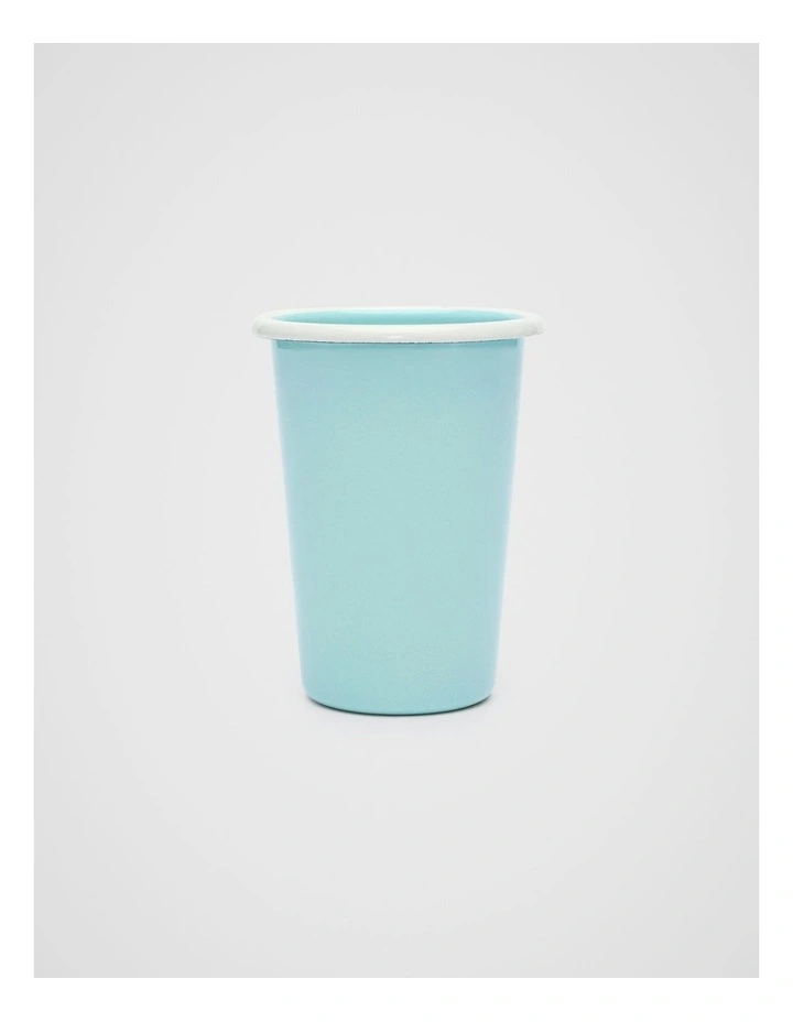 Loretta Enamel Tumbler in Skyway image 1