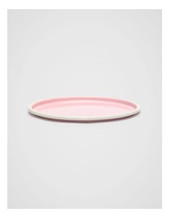 Loretta Enamel Plate in Fairy Floss