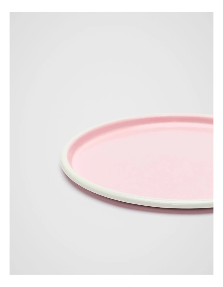 Loretta Enamel Plate in Fairy Floss image 2