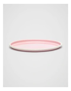 Loretta Enamel Serving Platter in Fairy Floss