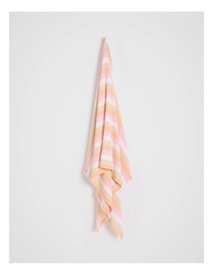 Cotton Turkish Towel in Fairy Floss image 3