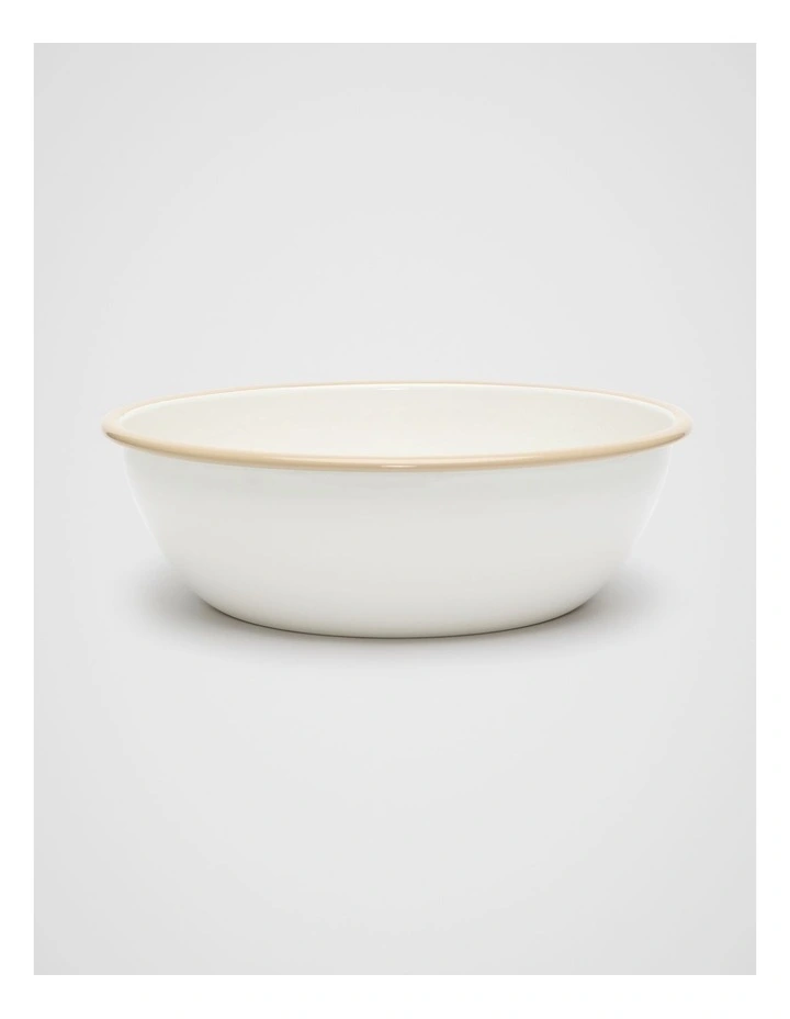 Loretta Large Salad Bowl in Cloud Cream image 1