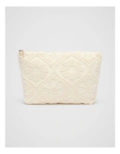 Flower Pouch in Butter Cream