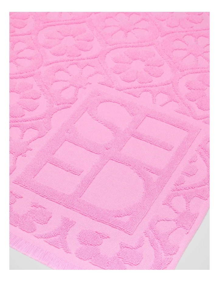 Flower Beach Towel in Fairy Floss image 2