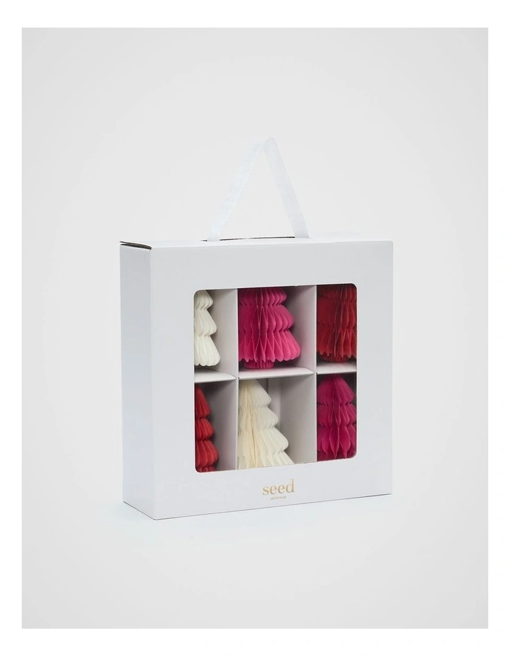 Paper Tree Set of 6 in Multi image 2