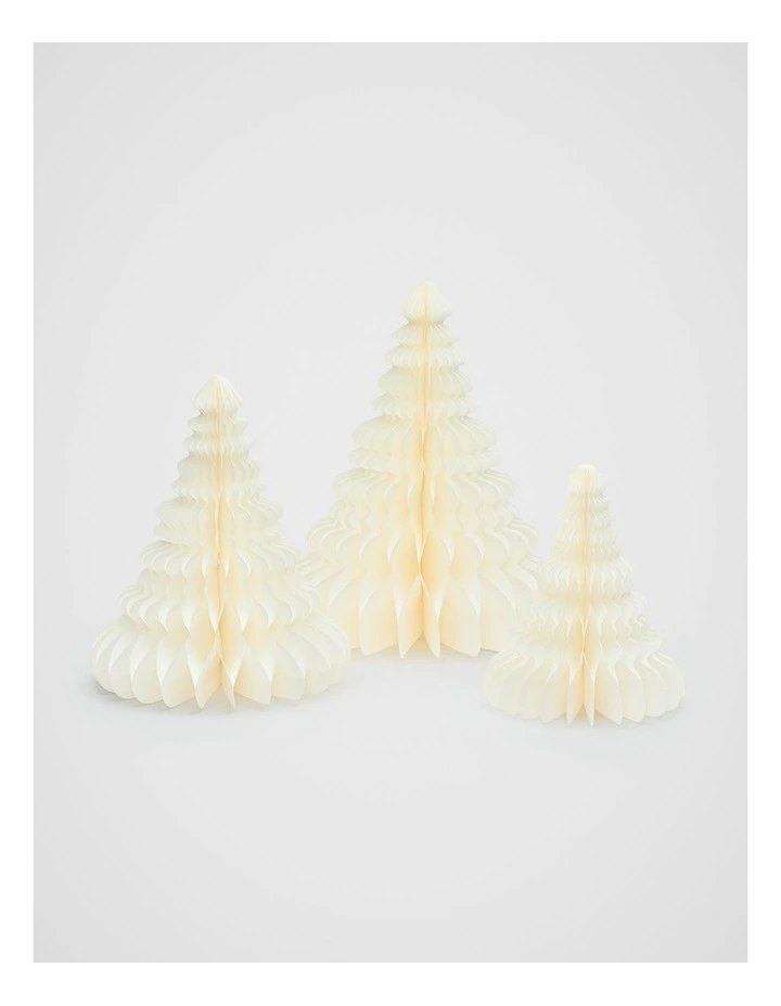 Paper Tree Small in Buttercream image 2