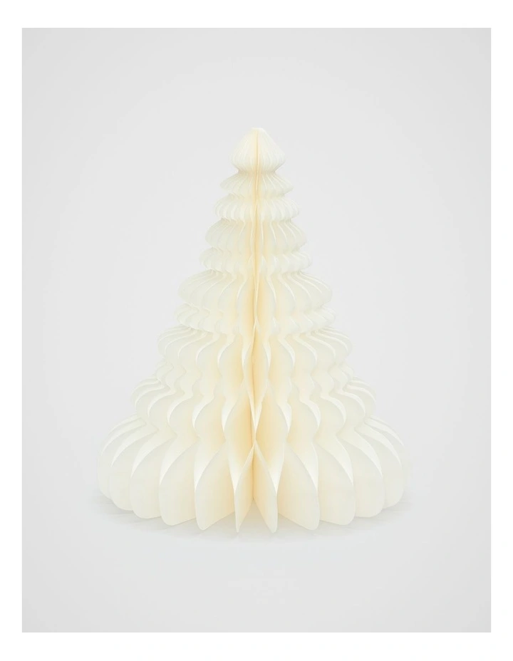 Paper Tree Large in Buttercream image 1