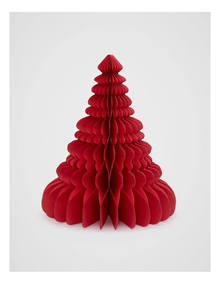 Paper Tree Large in Electric Crimson image 1