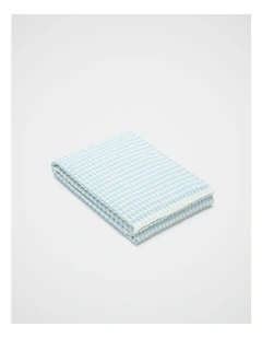 Harley Bath Sheet in Arctic Blue