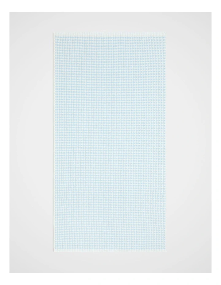 Harley Bath Sheet in Arctic Blue image 3