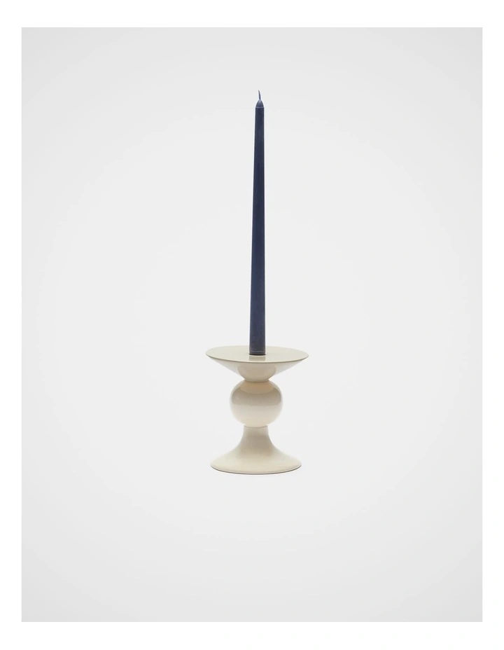 Tall Taper Candle Set of 2 in Vintage Indigo image 2
