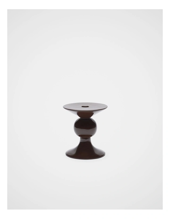 Skyler Candle Holder in Tabac image 1