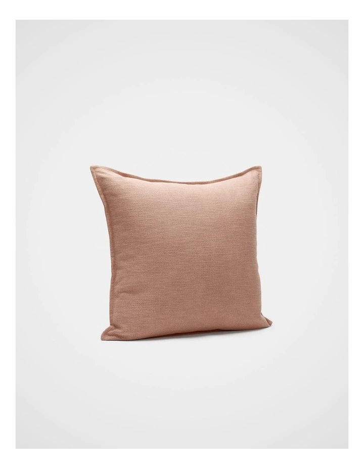 Textured Cushion in Biscoff image 1