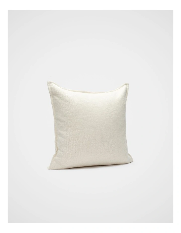 Textured Cushion in Eggshell image 1