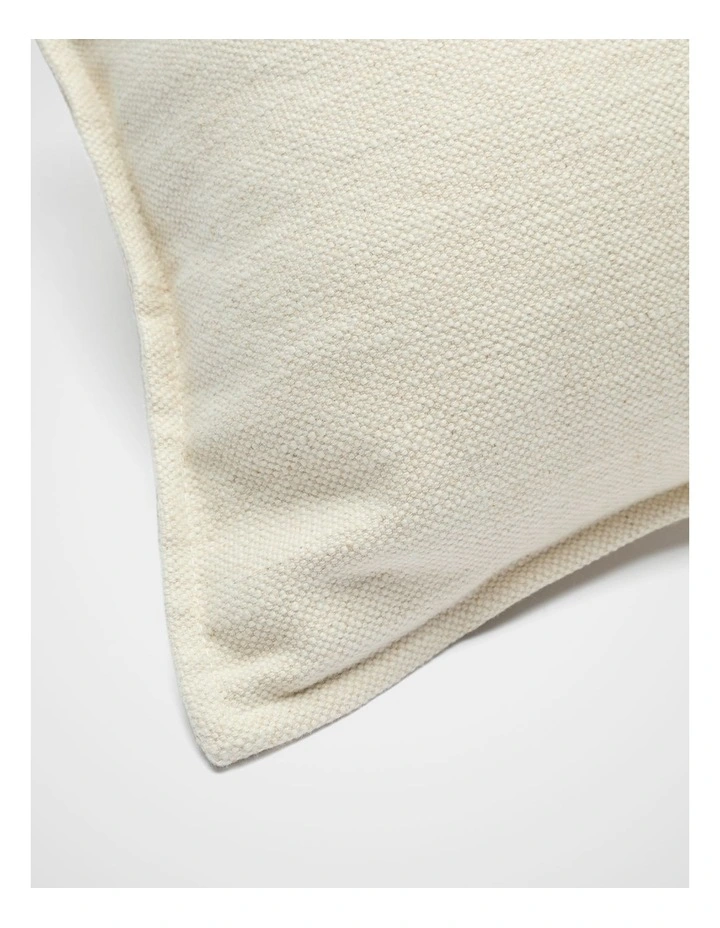 Textured Cushion in Eggshell image 2